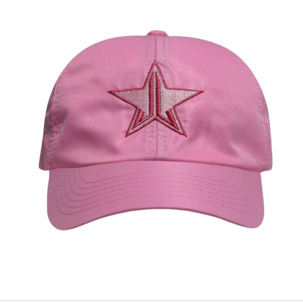 NWT! Jeffree Star cosmetics Pink Logo dad hat